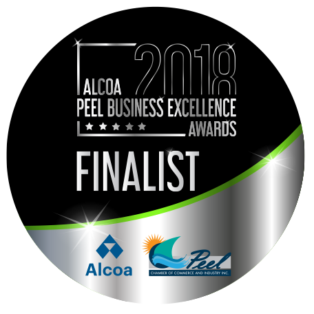 2018 Alcoa Peel Business Excellence Awards Finalist !