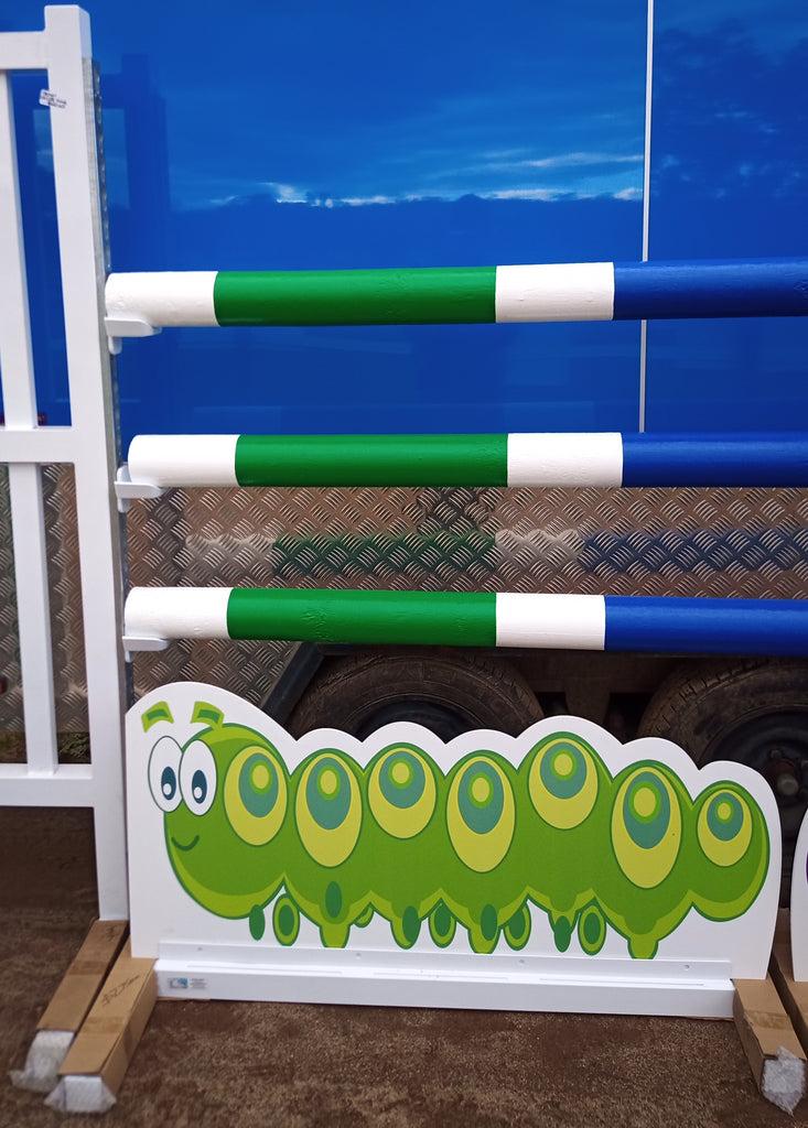 Jump Line Panel Standing Jump Fill Panels - Aluminium Powder Coated base – Ovarit Jumps