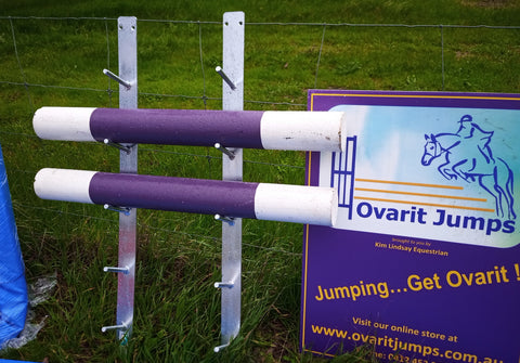 Jump Rail Rack Storage - Wall/Fence Mounted (pair) – Ovarit Jumps