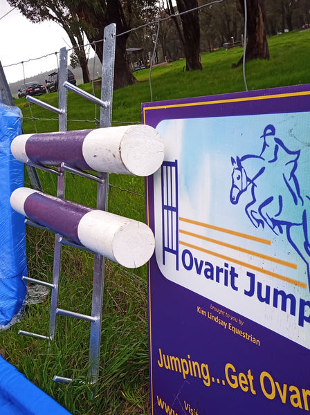 Jump Rail Rack Storage - Wall/Fence Mounted (pair) – Ovarit Jumps